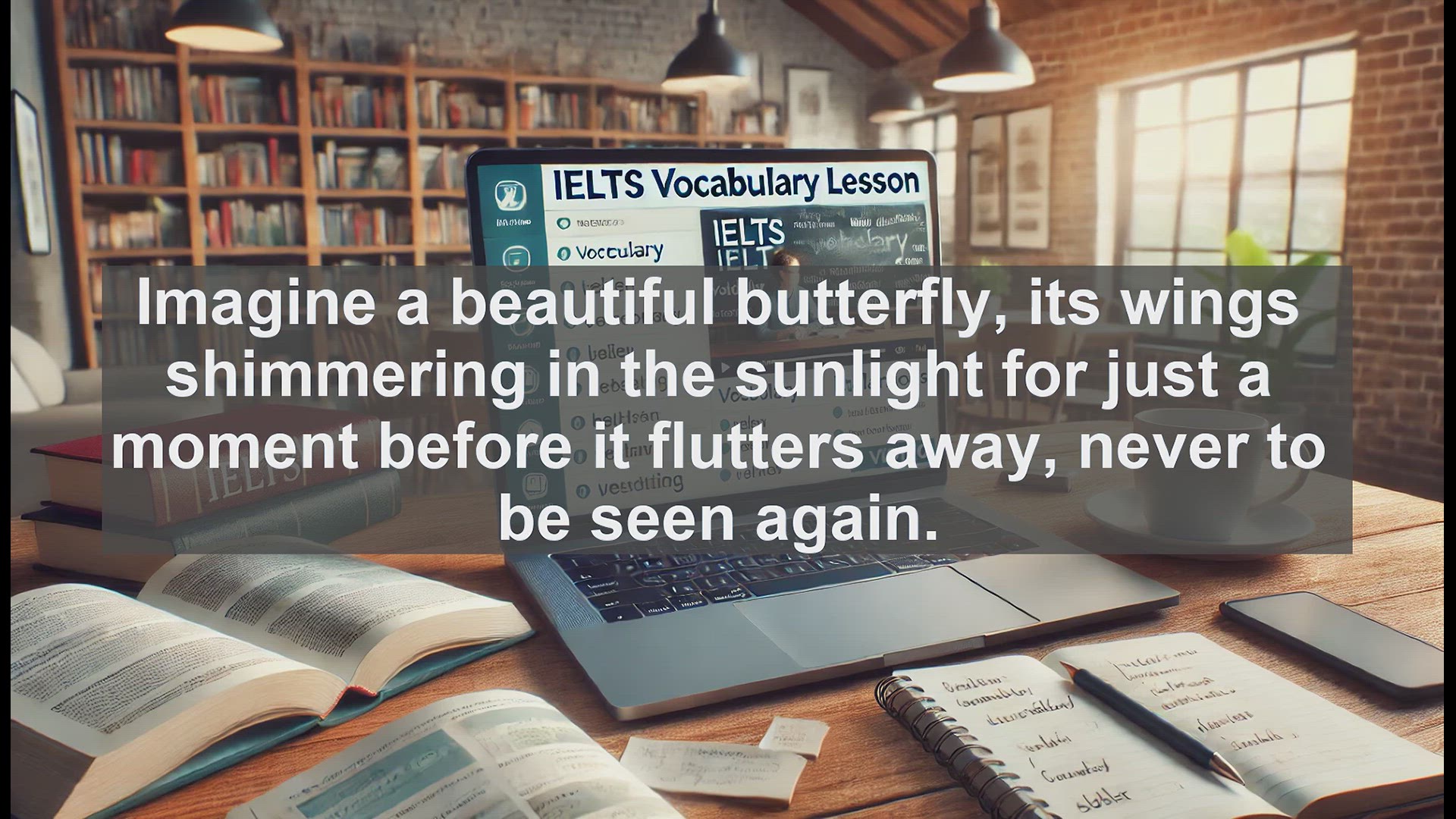'Video thumbnail for 5000 Must Know IELTS 8.0 Vocabulary - Evanescent: Mastering IELTS Vocabulary for Band 8.0'