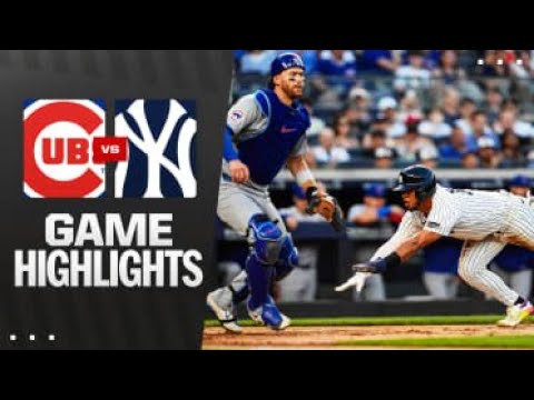 Video thumbnail for Chicago Cubs at New York Yankees Full-Game Highlights! | 07/11/2025