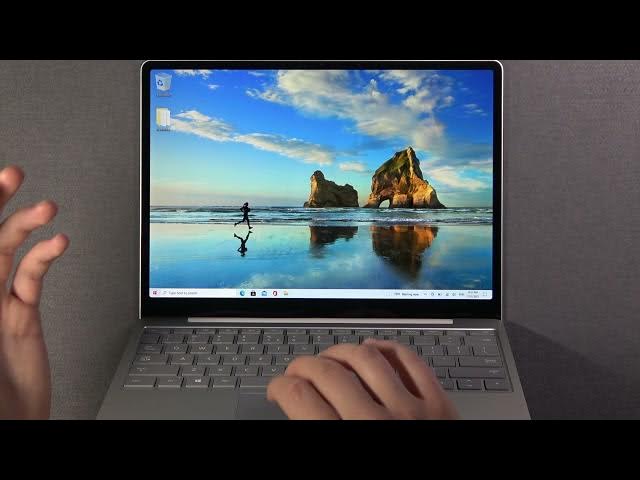 Video thumbnail for How to Enable/Disable Weather Information on MICROSOFT Surface Laptop GO Taskbar