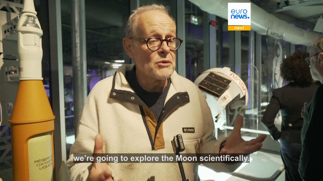 Video thumbnail for ‘Very emotional moment’: French scientists react to Artemis II launch
