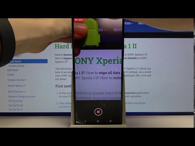 Video thumbnail for How to Record Video in Slow Motion in SONY Xperia 1 II – Slow Motion