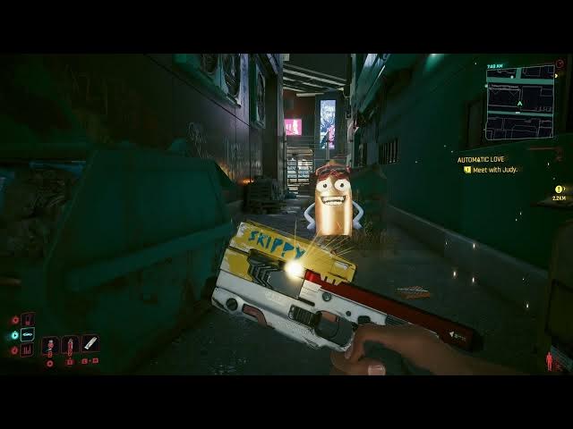 Video thumbnail for Cyberpunk 2077 - Undiscovered Side Job: Find and Talk To Skippy Pistol "Puppy Loving Pacifist" | NS2