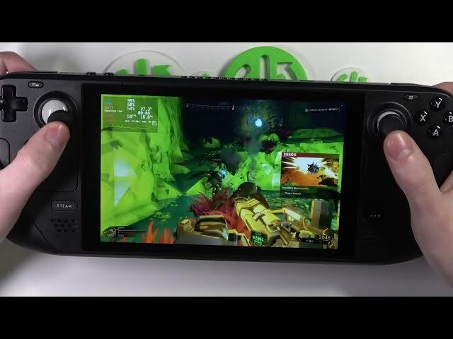 Video thumbnail for Steam Deck  Deep Rock Galactic Gameplay