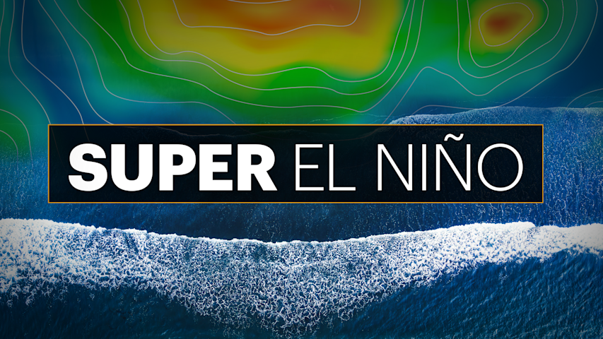 Video thumbnail for Super El Niño builds in the Pacific, bringing wetter south, quieter hurricane season for Tri-State
