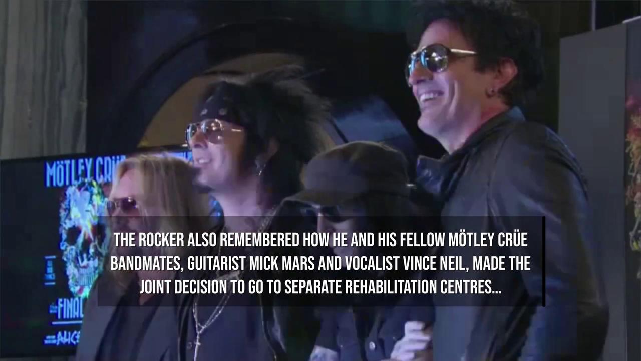 Video thumbnail for IN CASE YOU MISSED IT: Tommy Lee recalls hitting rock bottom after attempting to inject whiskey into his veins.