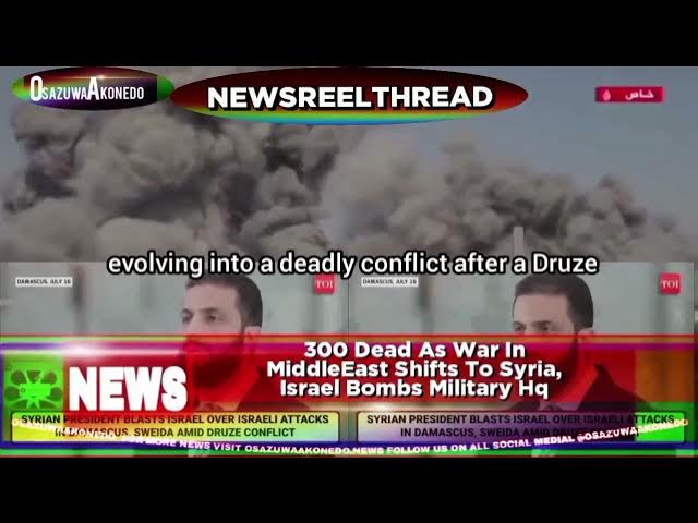 Video thumbnail for NewsReelThread @5pm 25-7