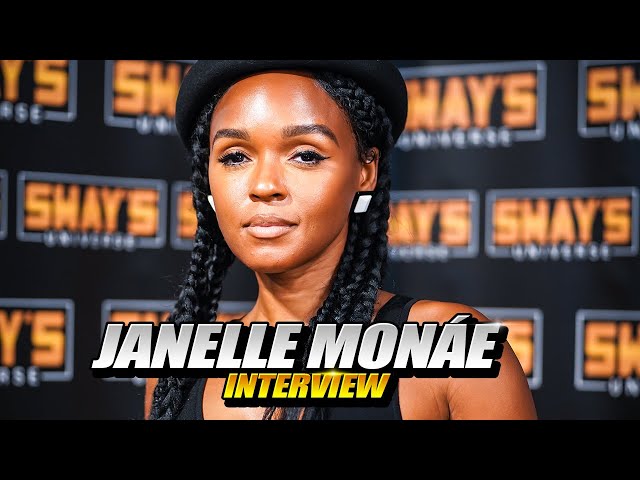 Video thumbnail for Janelle Monáe Talks New Album, Nia Long Crush, Prince Being Her Mentor and More | SWAY’S UNIVERSE