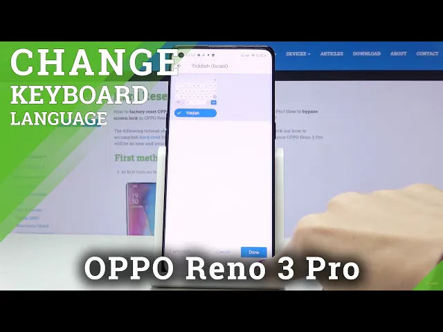 Video thumbnail for How to Change Keyboard Language on OPPO Reno Pro 3 – Keyboard Settings