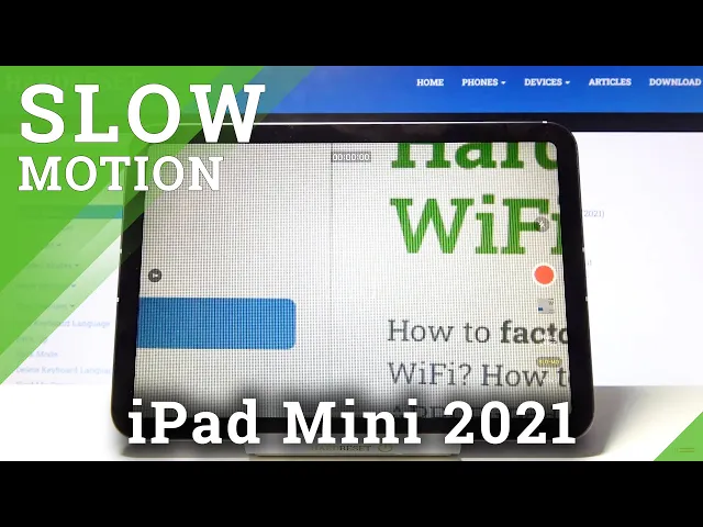 Video thumbnail for How to Record Slow Motion on iPad mini 2021 – Manage Camera Options