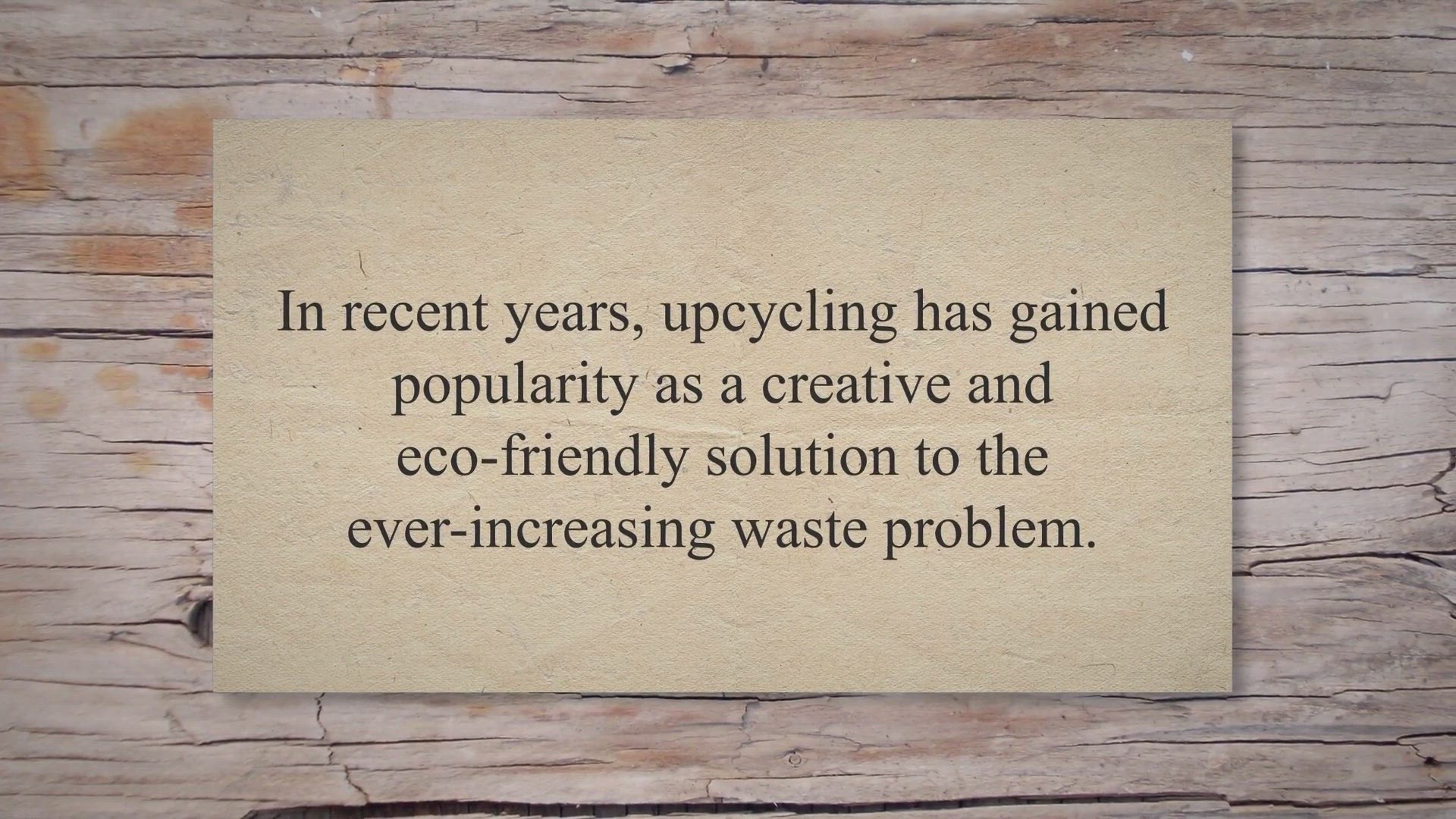 Video thumbnail for What Is Upcycling? How To Upcycle And Make Upcycled Items?