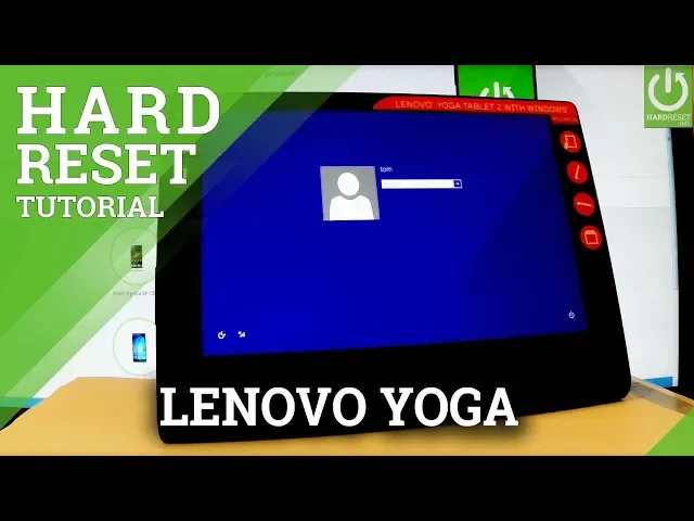 Video thumbnail for Hard Reset LENOVO Yoga 2 8" - Remove Password / Format Windows