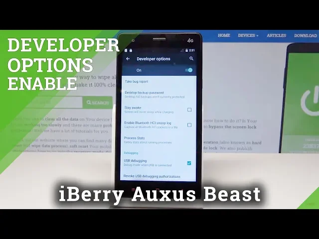 Video thumbnail for Developer Options in iBerry Auxus Beast - OEM Unlock & USB Debugging