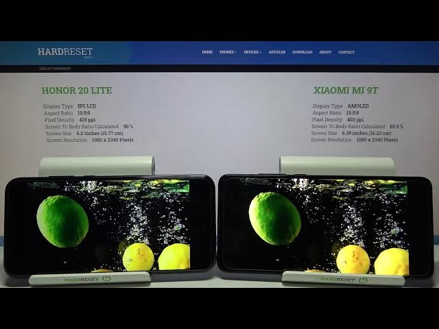 Video thumbnail for Honor 20 Lite vs Xiaomi Mi 9T - Display Battle
