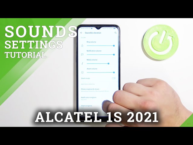 Video thumbnail for How to Set Custom Notification Sounds in ALCATEL 1S 2021 – Sounds Settings