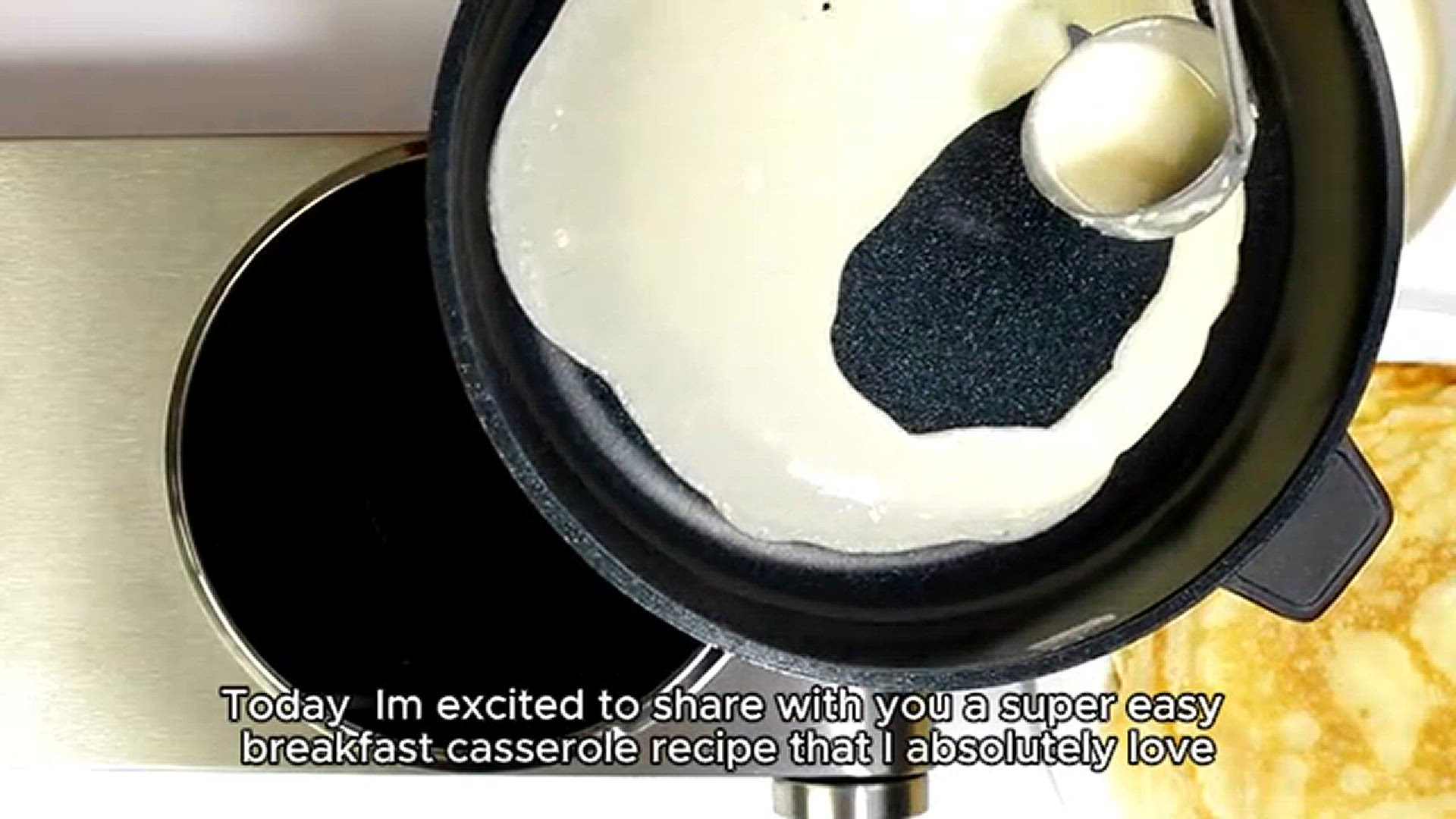 'Video thumbnail for Breakfast casserole recipe'