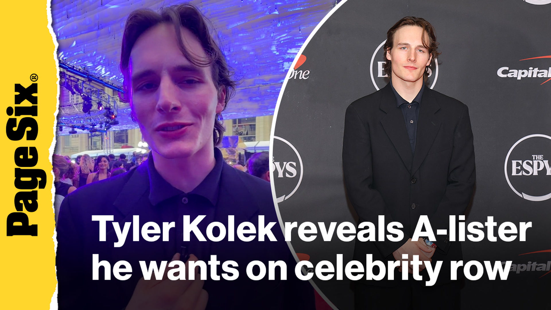 Video thumbnail for New York Knicks star Tyler Kolek reveals A-lister he wants on celebrity row after Timothée Chalamet's 'support'