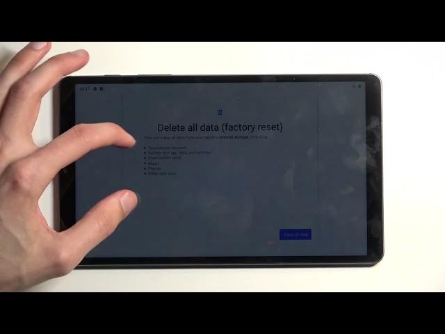 Video thumbnail for How to Hard Reset REALME Pad Mini via Settings
