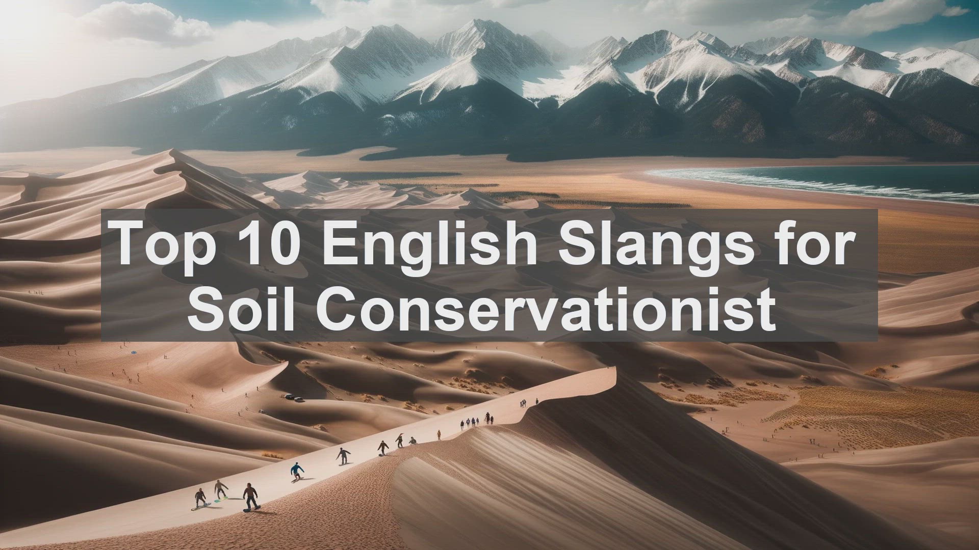 'Video thumbnail for Top 10 English Slangs for Soil Conservationist'