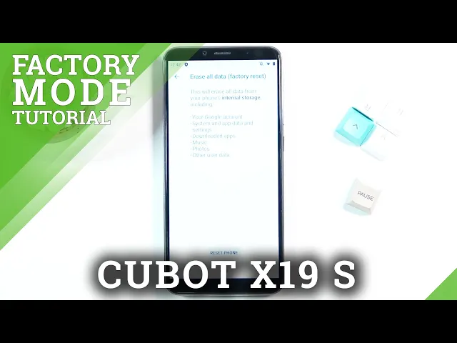 Video thumbnail for How to Factory Reset CUBOT X19S - Hard Reset Tutorial / Delete All Data