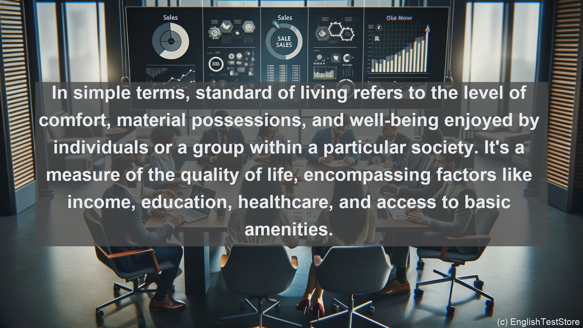 'Video thumbnail for Standard of living in economics and finance'