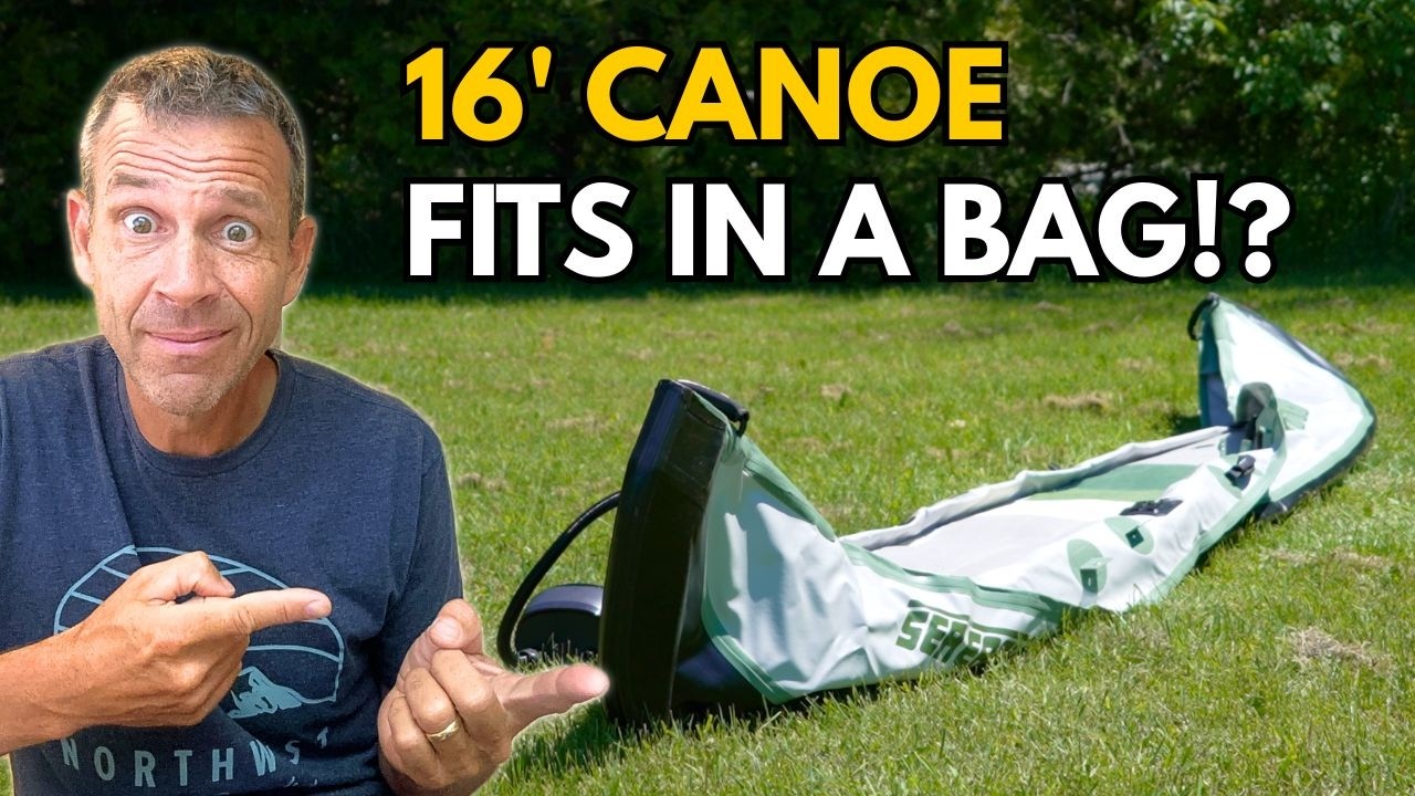 Video thumbnail for Sea Eagle Travel Canoe Review: A 16-Foot Canoe That Fits in a Bag