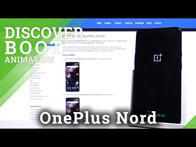 Video thumbnail for How to Boot Animation on OnePlus Nord – Welcome Panel