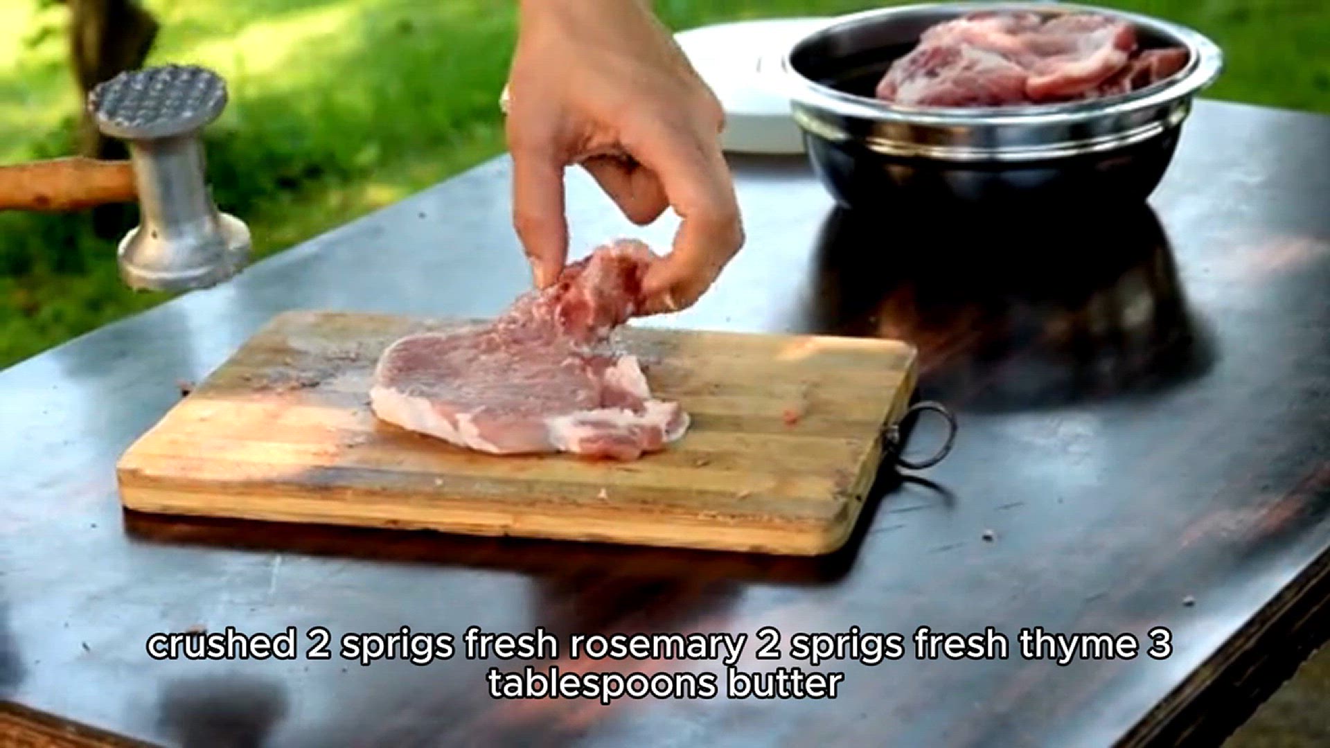 Video thumbnail for steak recipe