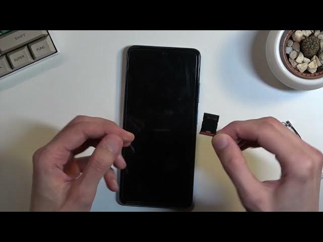 Video thumbnail for How to Insert Nano SIM and Micro SD Card on POCO X4 Pro - Install SIM & SD
