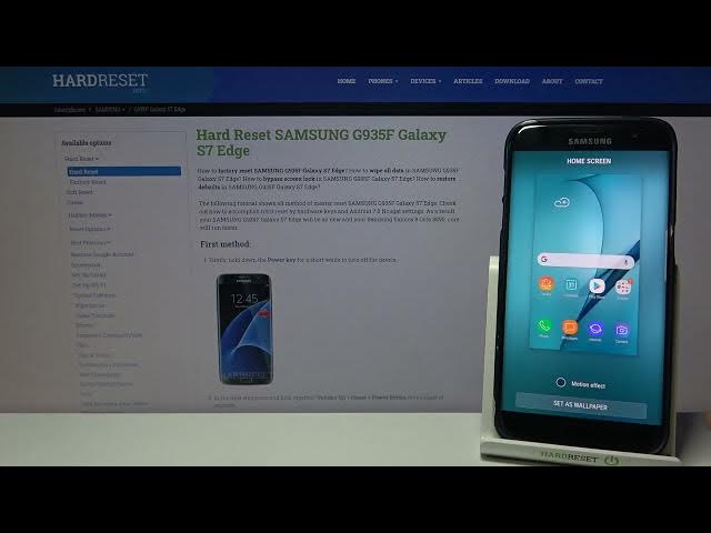 Video thumbnail for All Available Wallpapers on SAMSUNG GALAXY S7 EDGE – Set Up Wallpaper