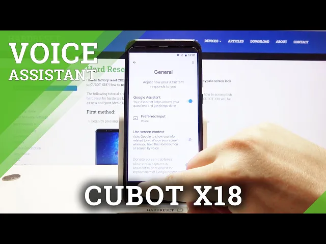 Video thumbnail for Activate Google Assistant – CUBOT X18 and Google Options