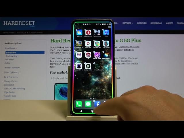 Video thumbnail for How to Download Live Wallpaper on MOTOROLA MOTO G 5G PLUS - Particle Flow