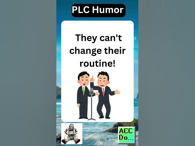 'Video thumbnail for PLC programmer make terrible comedians...'