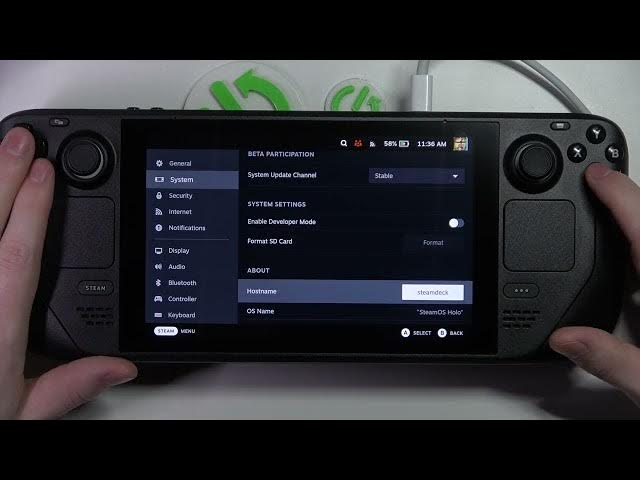 Video thumbnail for Steam Deck   How To Change Device Name