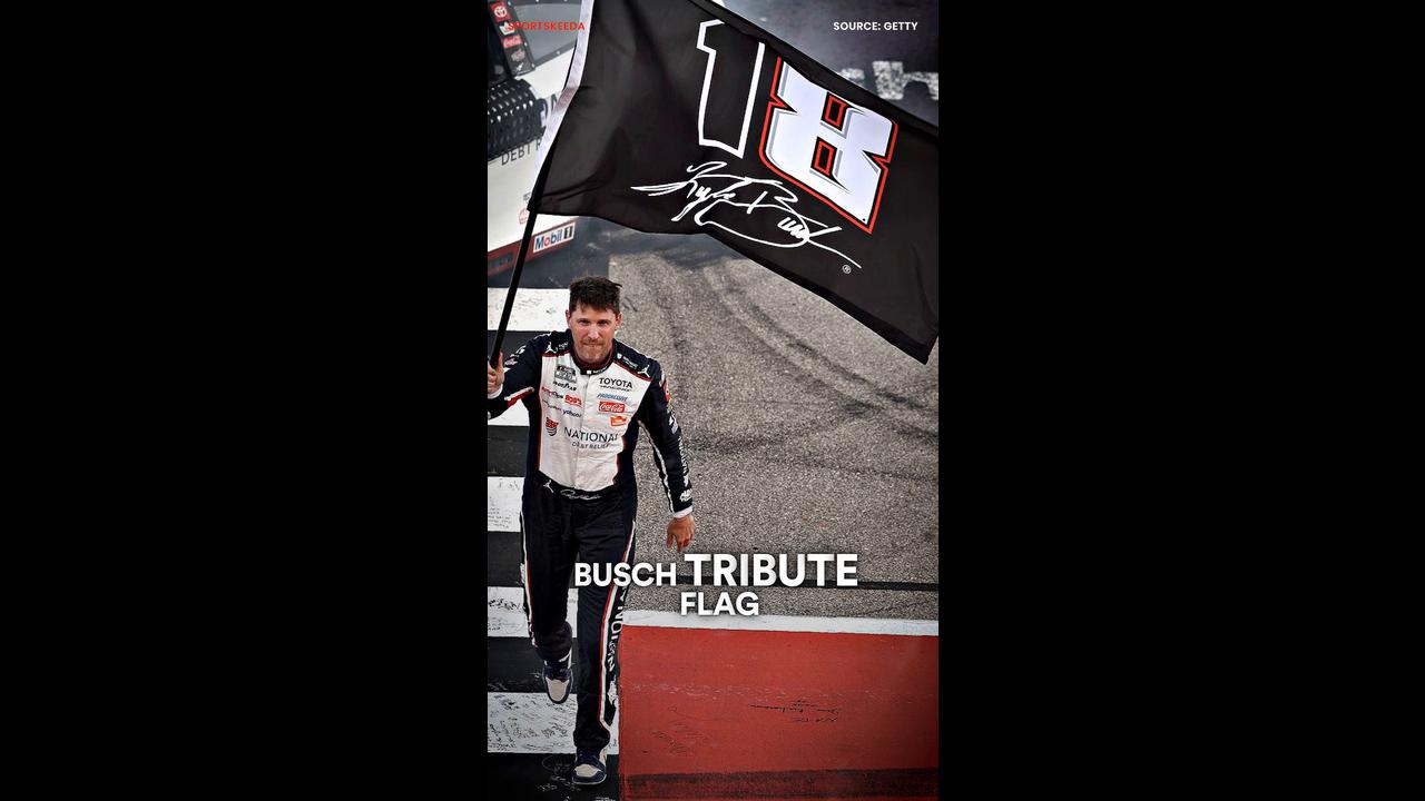 Video thumbnail for Denny Hamlin Honors Kyle Busch