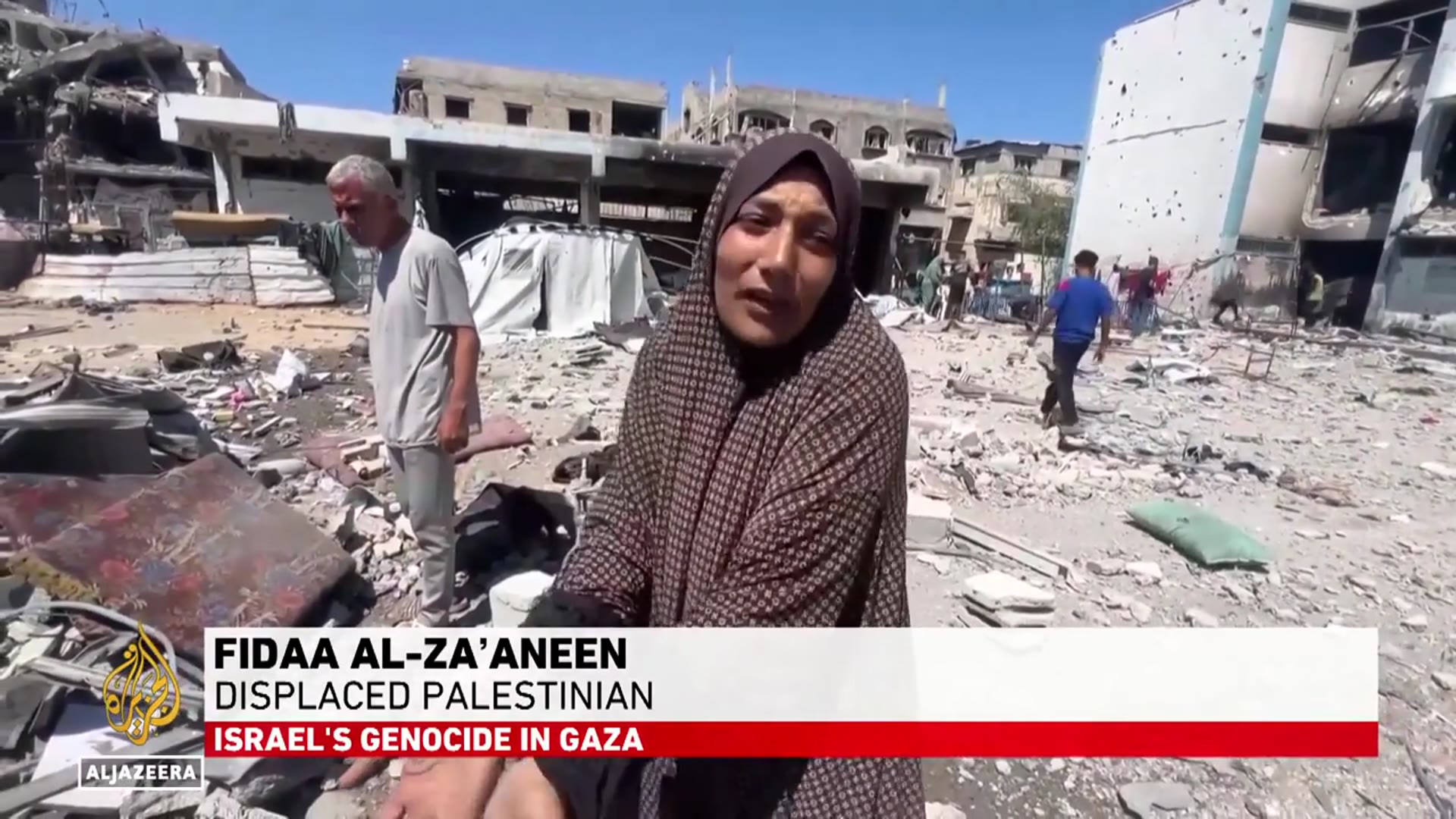 'Video thumbnail for Gaza city attacks: Israeli strikes target UN schools-turned-shelters'
