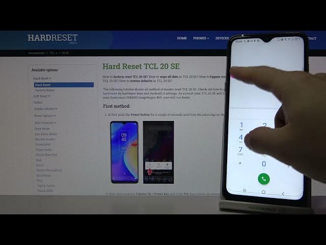 Video thumbnail for TCL 20 SE Incoming Call