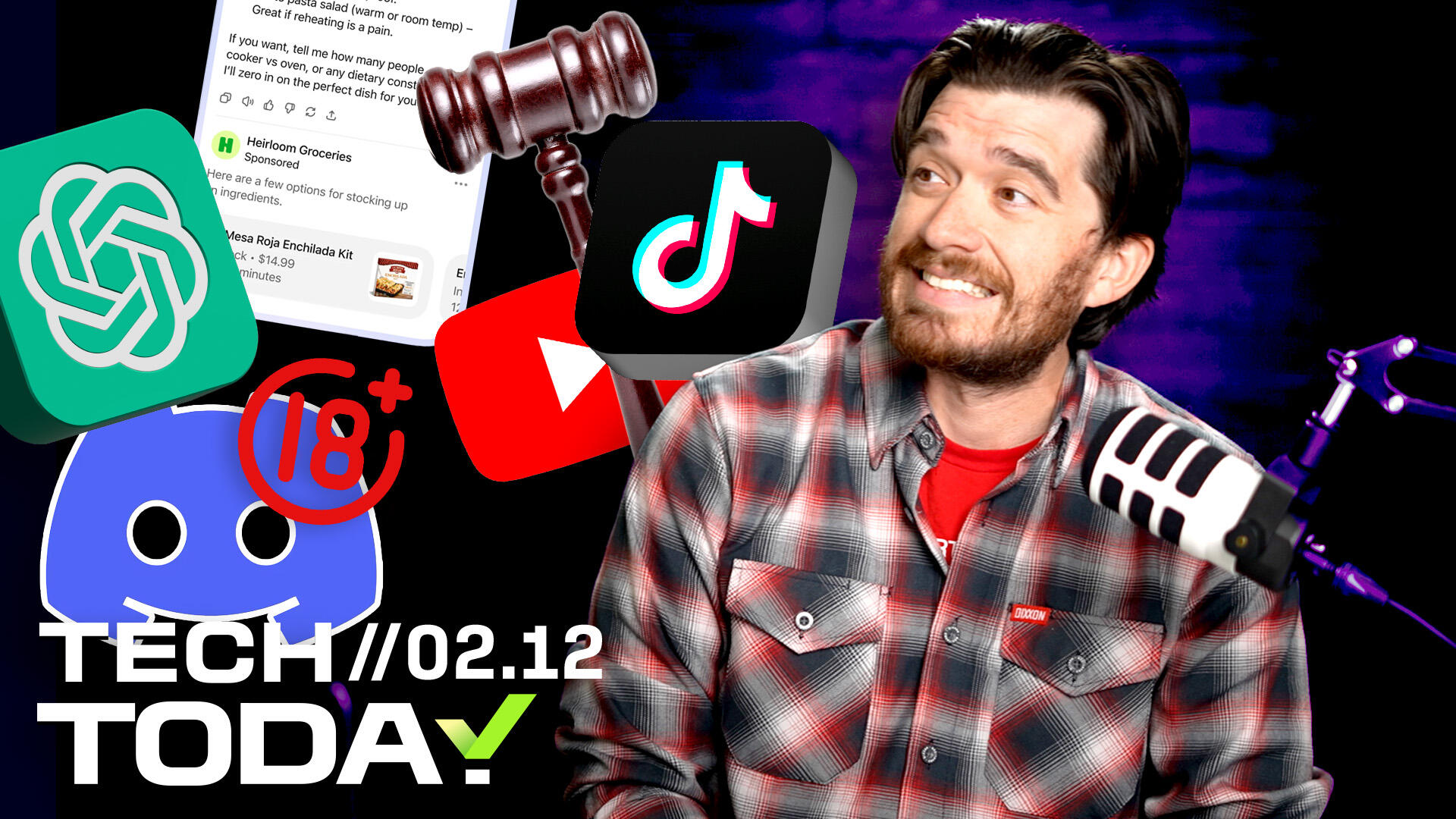 Video thumbnail for OpenAI Researcher Quits Over Ads, Backlash to Discord, and Social Media Addiction Trial | Tech Today