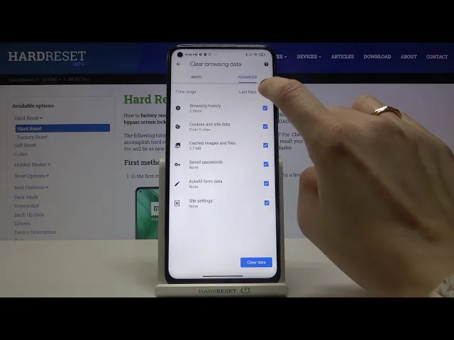Video thumbnail for How to Clear Browsing Data in XIAOMI Mi 10T Pro – Find Browser Settings