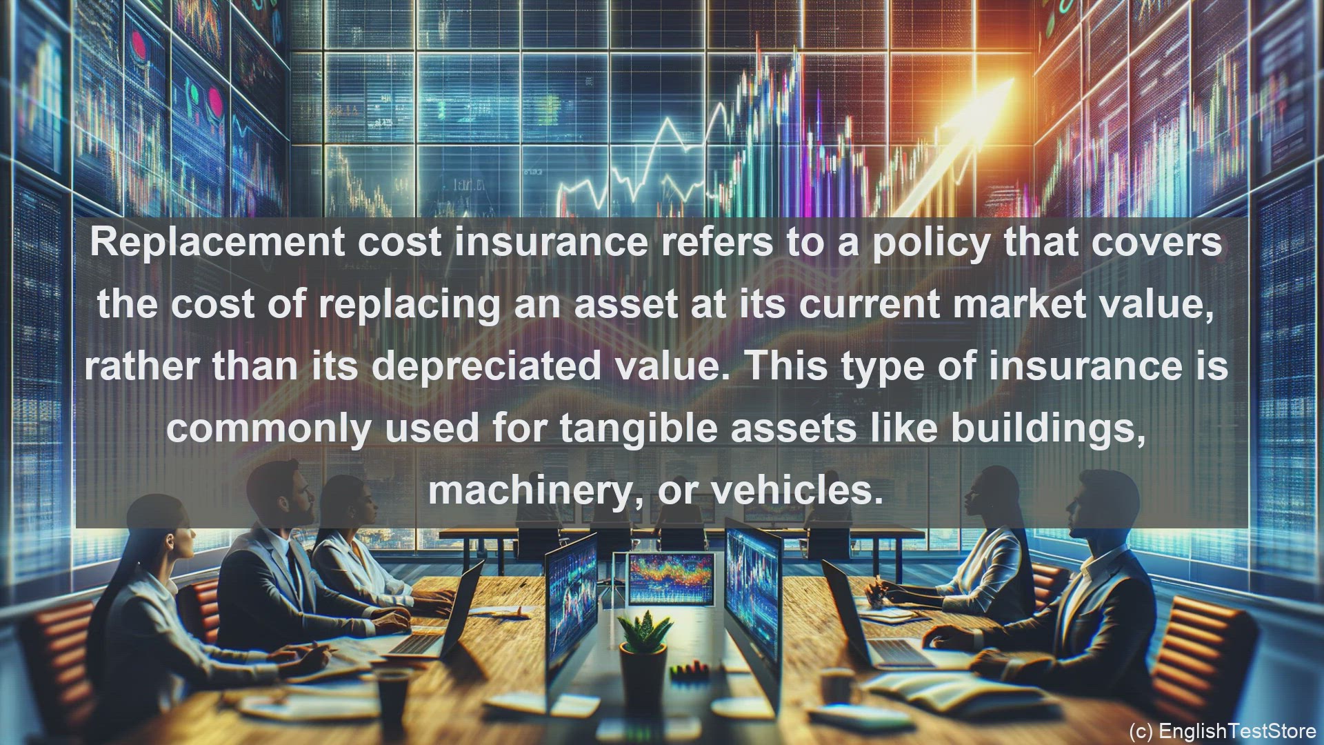 'Video thumbnail for Replacement cost insurance in economics and finance'