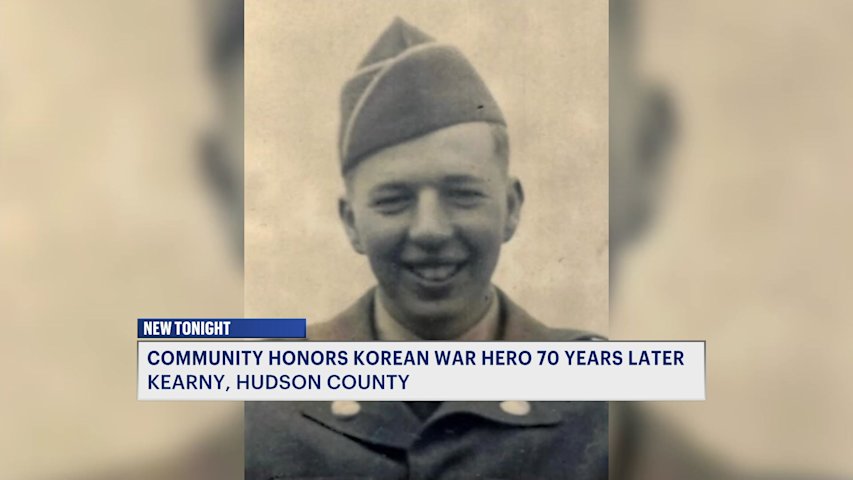 Video thumbnail for Kearny hero killed in Korean War receives long-overdue silver star recognition