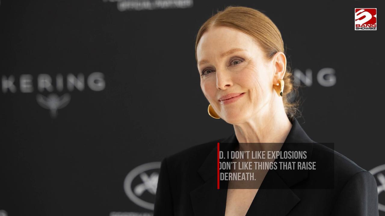 Video thumbnail for Julianne Moore sparks debate after saying she hates ‘explosions and guns’ in movies