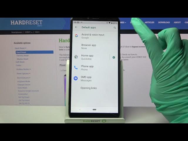 Video thumbnail for How to Change Default Apps on CUBOT X19 S – Switch Default Application