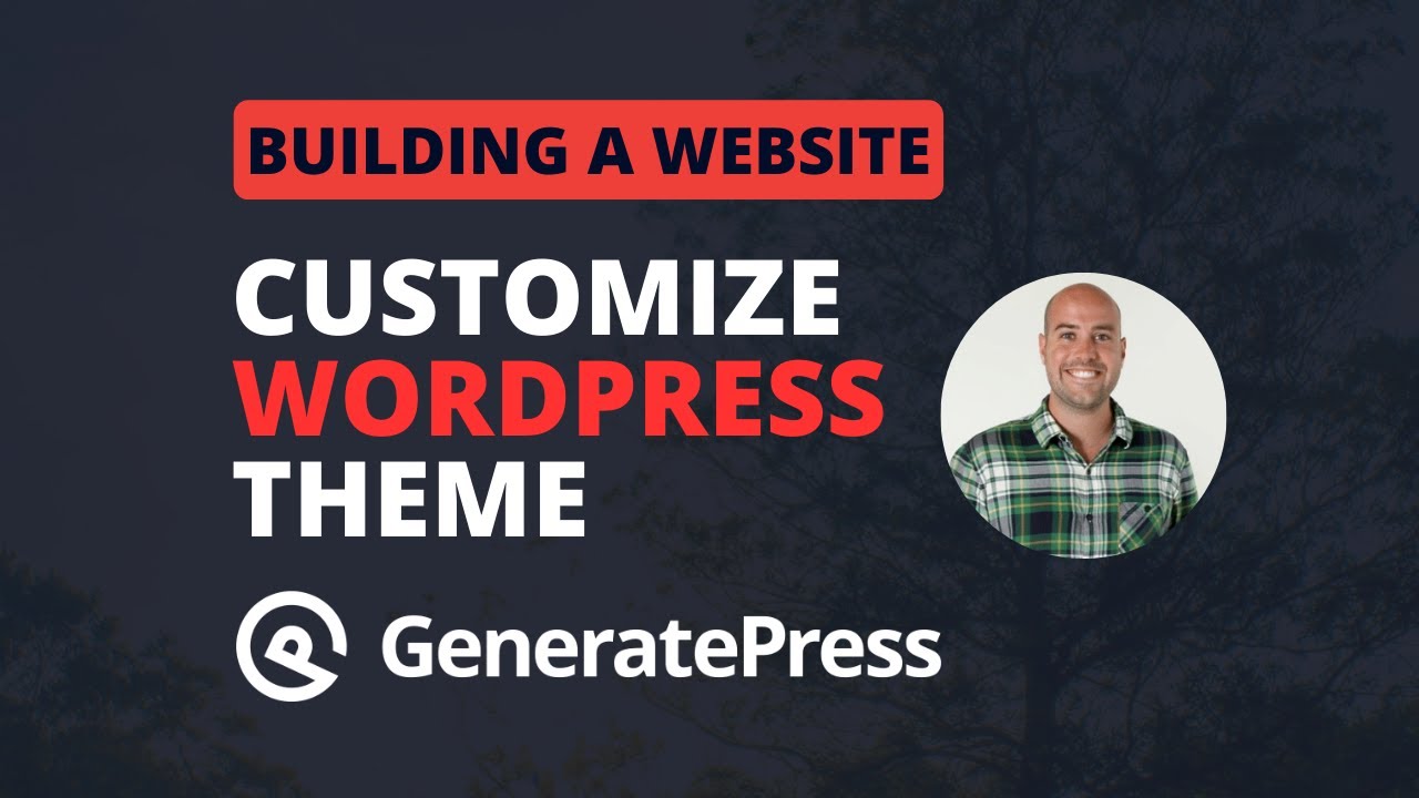 Video thumbnail for Customize your WordPress Theme (GeneratePress) | jcchouinard.com