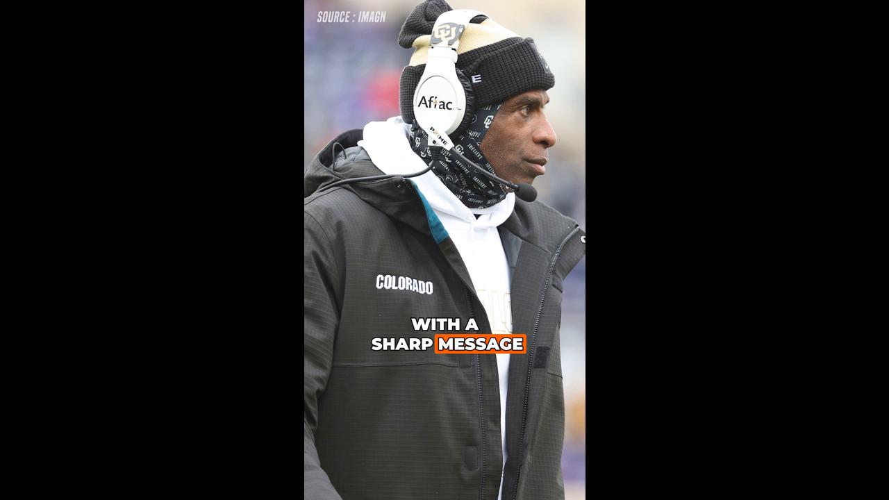 Video thumbnail for Deion Sanders FIRES BACK at NCAA Rumor as Coach Prime Shuts Down “Fake News”