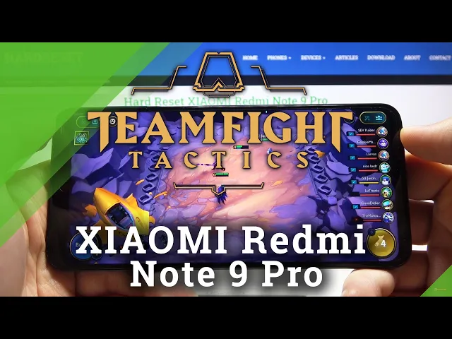 Video thumbnail for TFT Mobile on XIAOMI Redmi Note 9 Pro - Gaming Quality Checkup