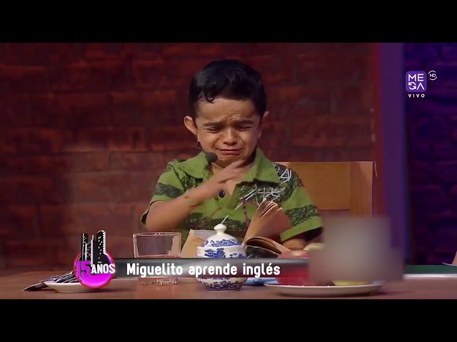 Video thumbnail for Miguelito aprende Inglés   Morandé con compañia