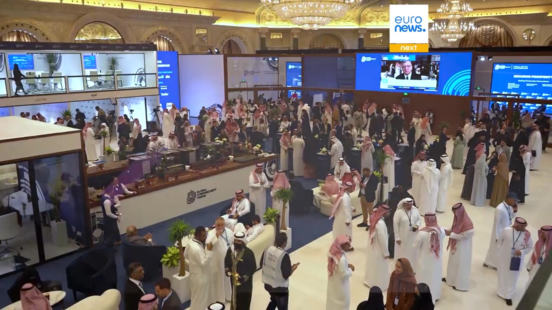 'Video thumbnail for Evolving threats and international cooperation in focus at the 2025 Global Cybersecurity Forum'