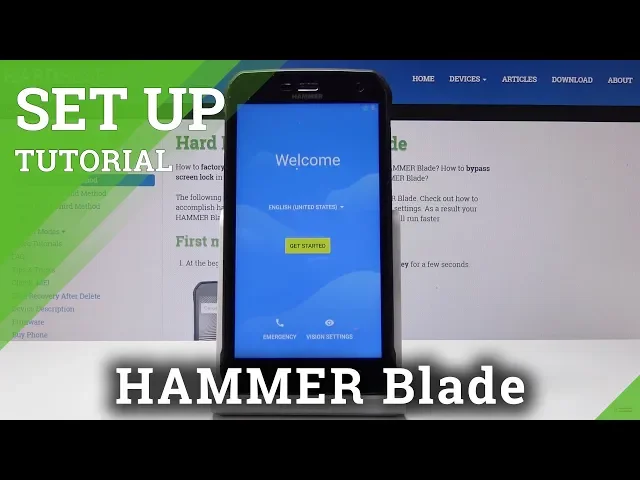 Video thumbnail for How to Set Up HAMMER Blade - Activation & Configuration Process