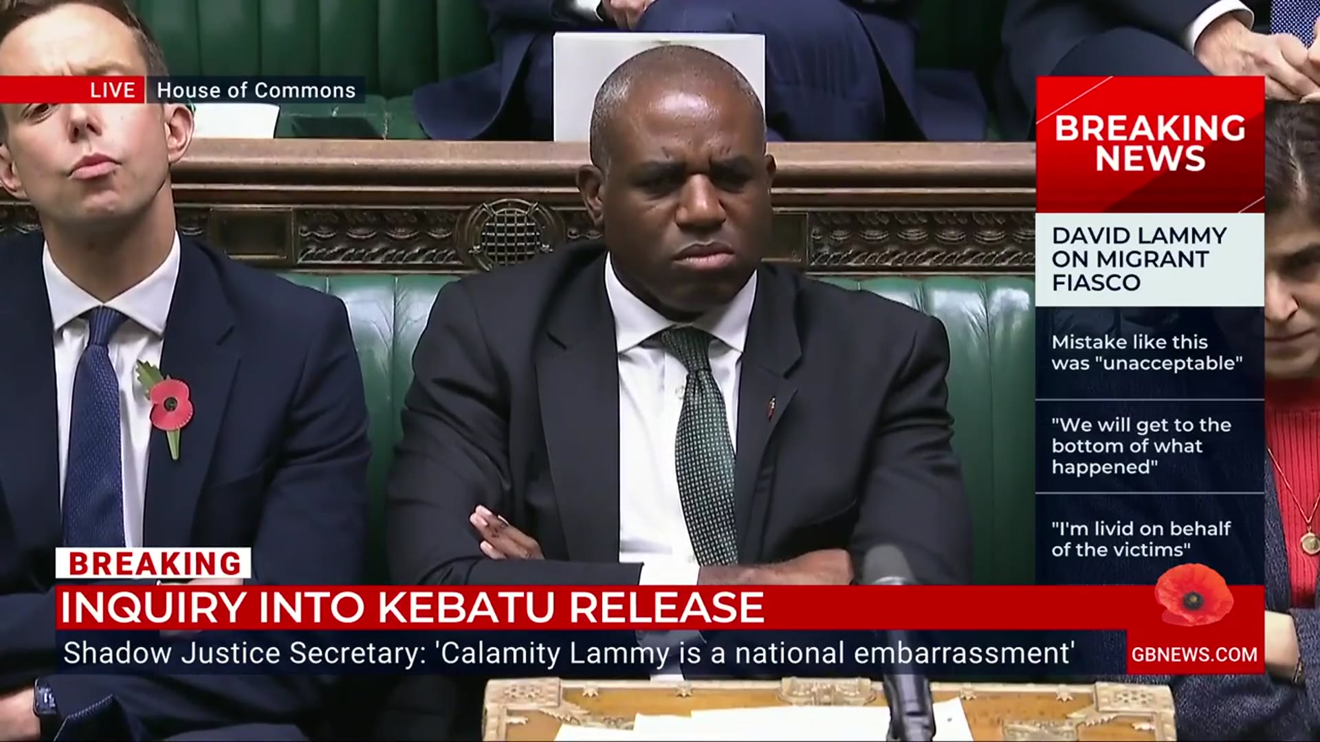 'Video thumbnail for 'GROW UP!' Watch moment David Lammy heckles Robert Jenrick in the Commons over calls to resign'