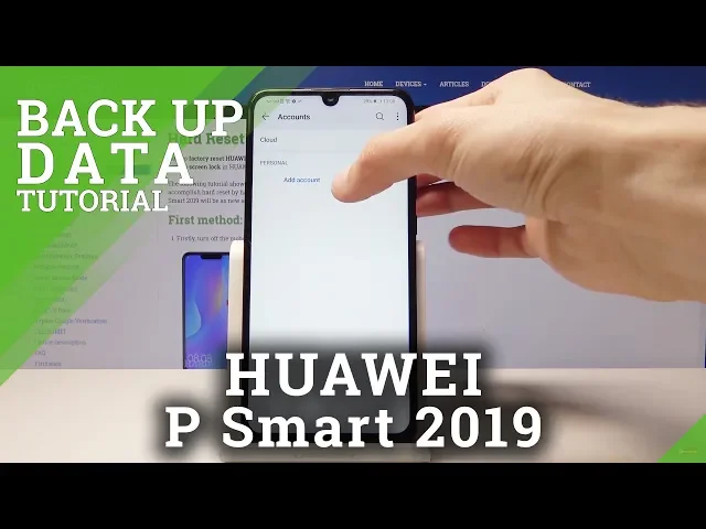 Video thumbnail for How to Back Up Data in HUAWEI P Smart 2019 - Enable Google Backup
